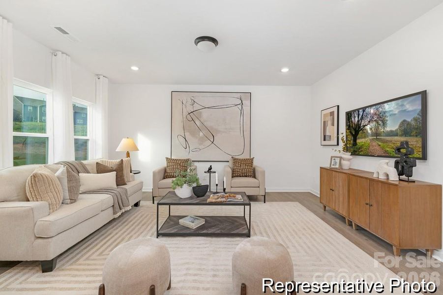 Furnished interior view inside a new home in Morrow Brook, Albemarle (Image 9).