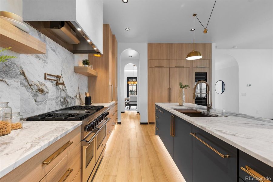 Furnished interior view inside a new home in , Denver (Image 11).