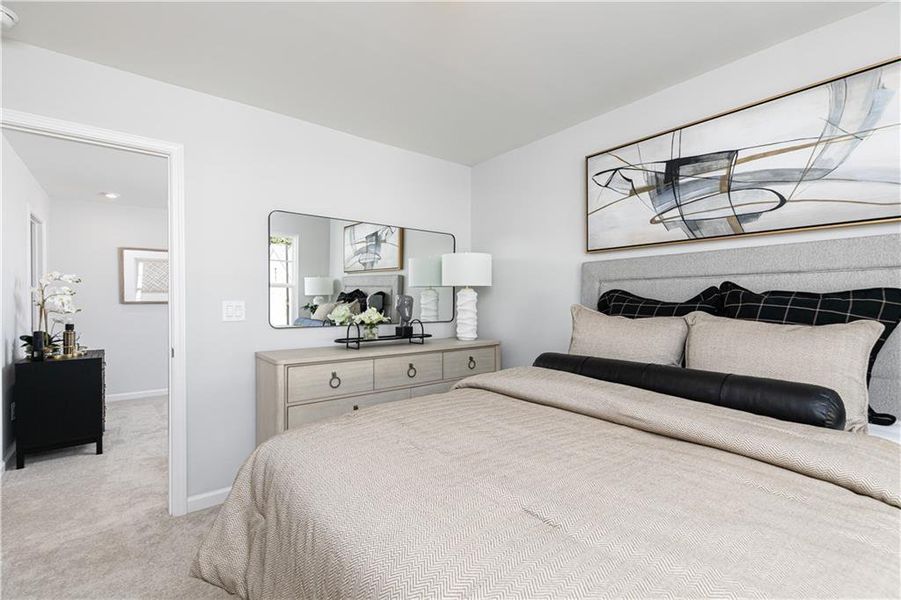 Furnished interior view inside a new home in , Powder Springs (Image 10).