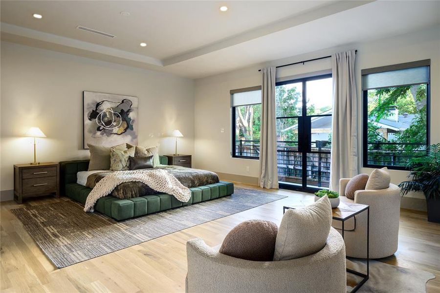 Furnished interior view inside a new home in , Dallas (Image 16). Furnished interior view inside a new home in , Dallas (Image 16).