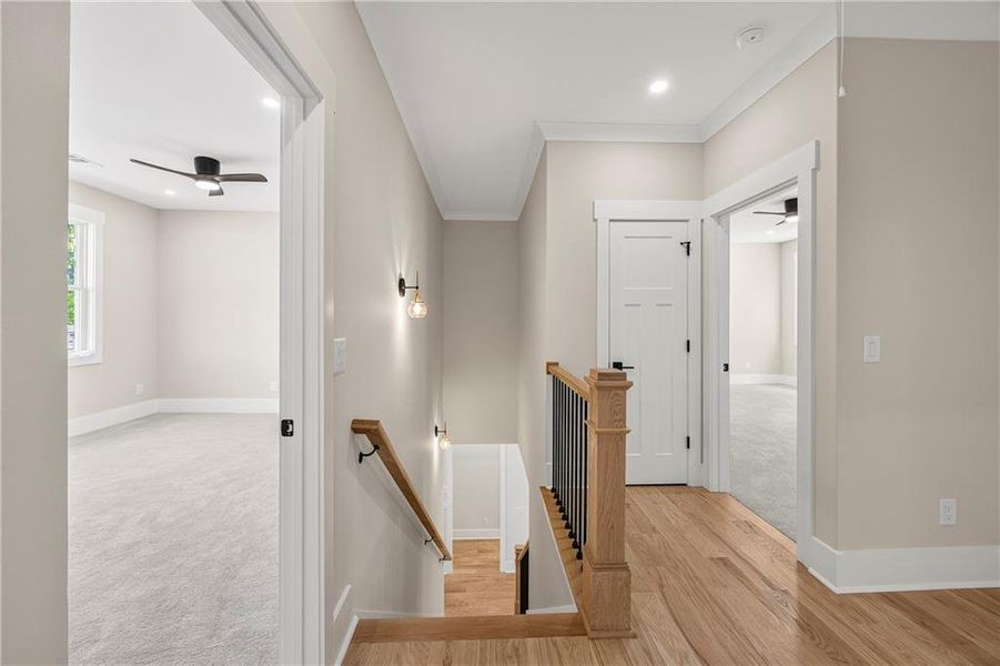 Furnished interior view inside a new home in , Marietta (Image 12).