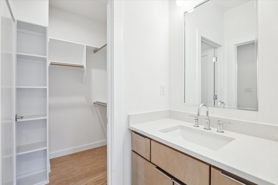 Furnished interior view inside a new home in , Houston (Image 26). Furnished interior view inside a new home in , Houston (Image 26).