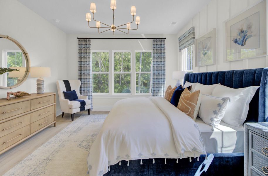 Furnished interior view inside a new home in , Johns Island (Image 46).