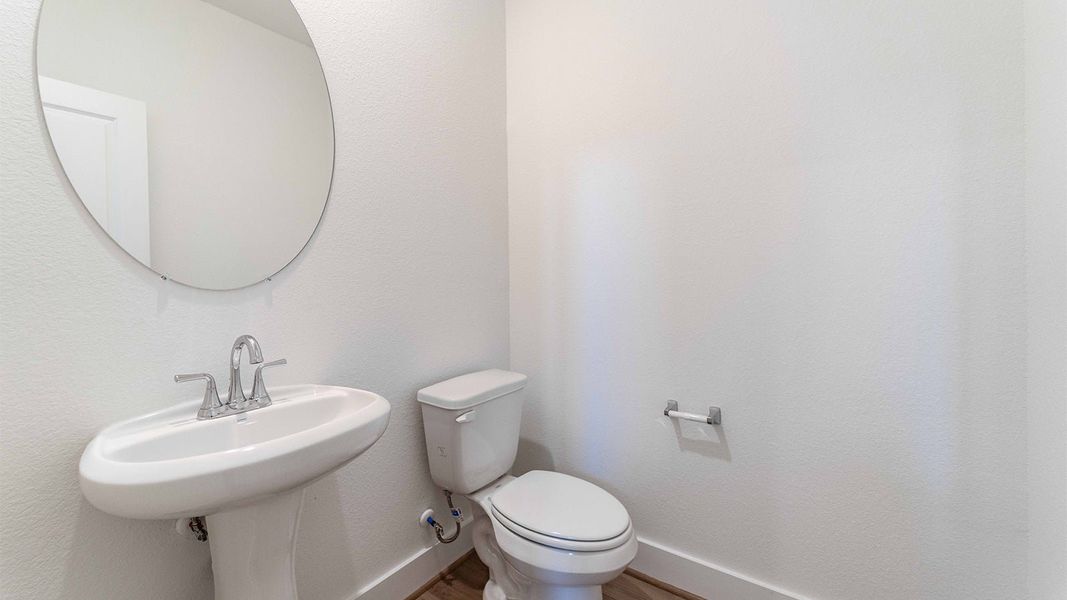 Furnished interior view inside a new home in Massey Oaks, Pearland (Image 4).