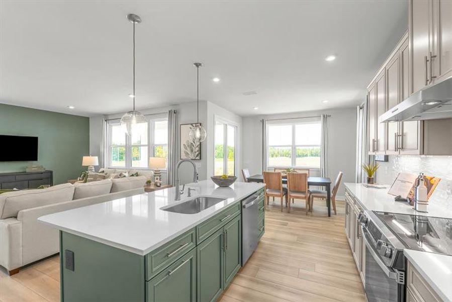 Representative furnished interior of a home built from the Charles by Ryan Homes in East Lake, Leland (Image 6). Representative furnished interior of a home built from the Charles by Ryan Homes in East Lake, Leland (Image 6).