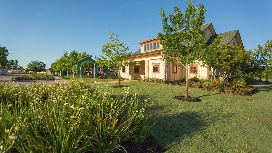 Front exterior of a new home in , Fulshear, TX, highlighting curb appeal (Image 1). Front exterior of a new home in , Fulshear, TX, highlighting curb appeal (Image 1).