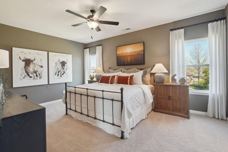 Furnished interior view inside a new home in North Haven, Rome (Image 34).