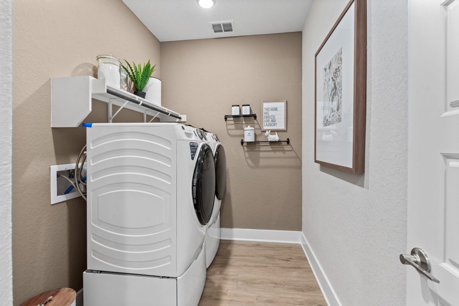 Furnished interior view inside a new home in Esperanza – New Phase Now Selling, Boerne (Image 8). Furnished interior view inside a new home in Esperanza – New Phase Now Selling, Boerne (Image 8).