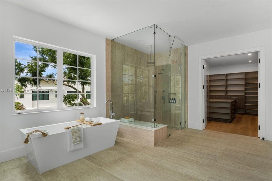 Furnished interior view inside a new home in , Palmetto Bay (Image 18).