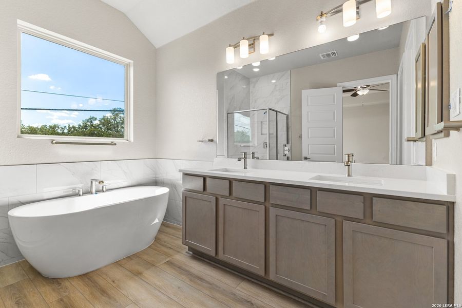 Furnished interior view inside a new home in , Castroville (Image 6).