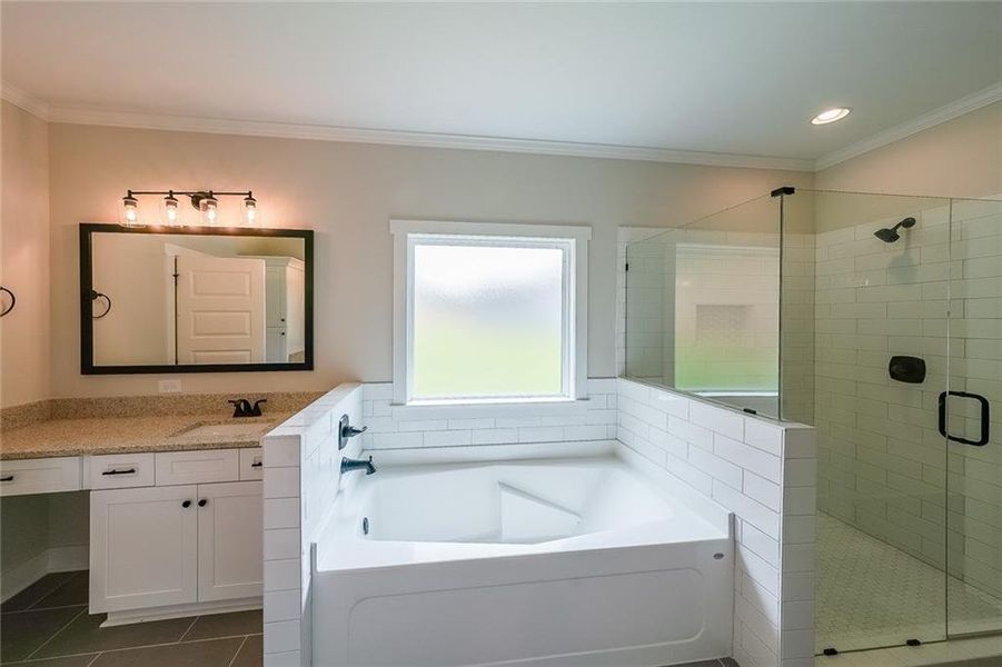 Furnished interior view inside a new home in , Rockmart (Image 5).