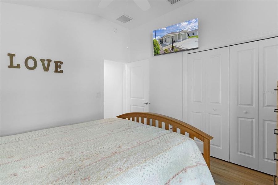Furnished interior view inside a new home in , The Villages (Image 19).