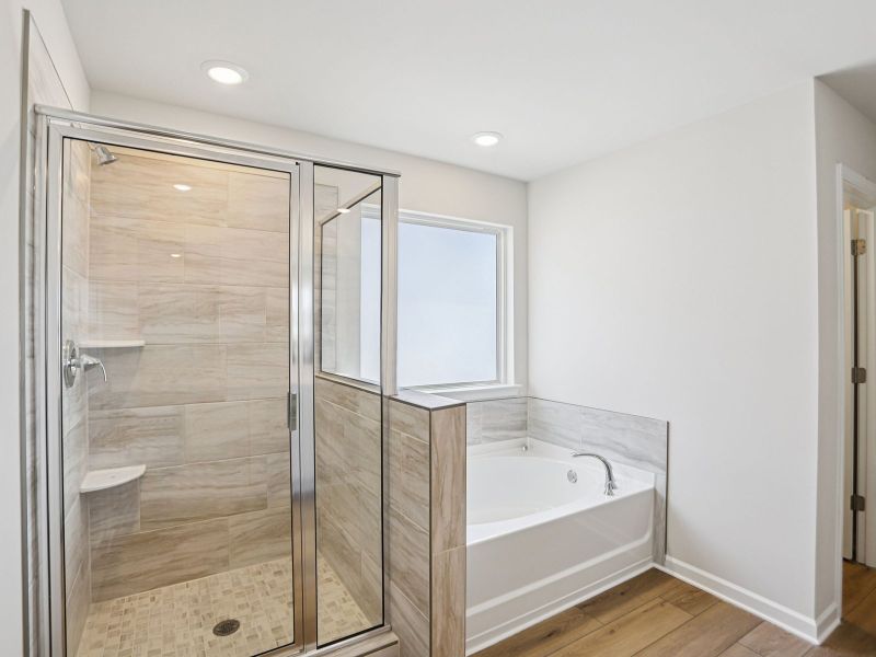 Furnished interior view inside a new home in Westmont Preserve, Powder Springs (Image 9).