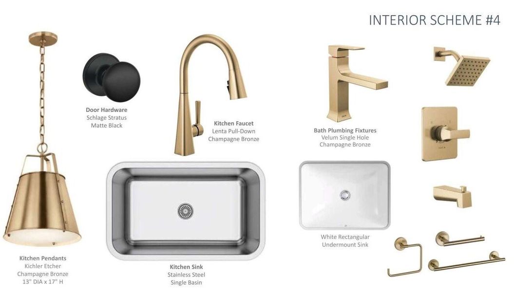 Sample of building materials used in homes in Elyson, Katy (Image 5).