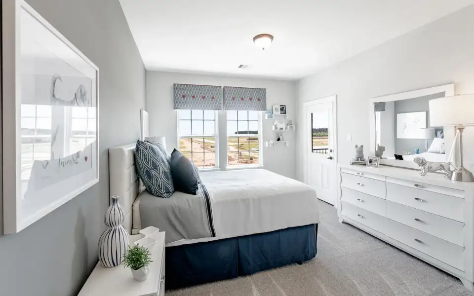 Furnished interior view inside a new home in High Park Hill, Arrington (Image 27).