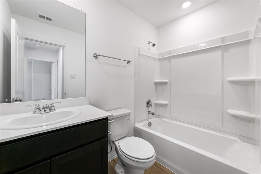 Furnished interior view inside a new home in River Ridge, Crandall (Image 8).