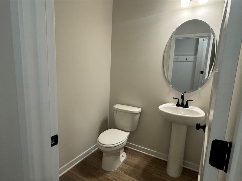Furnished interior view inside a new home in Rosewood Lake Preserve, Hoschton (Image 9).