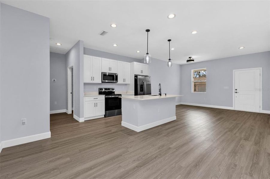 Furnished interior view inside a new home in , Port Charlotte (Image 13). Furnished interior view inside a new home in , Port Charlotte (Image 13).