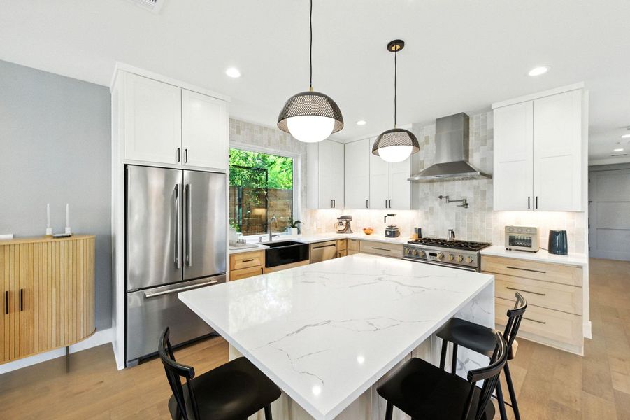 Furnished interior view inside a new home in , Austin (Image 29). Furnished interior view inside a new home in , Austin (Image 29).