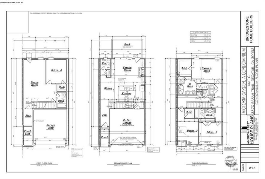 2D floor plan layout of this home in , Decatur, GA (Image 5).