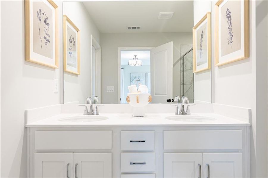 Close-up of interior finishes inside a home in Darlington, Loganville (Image 22).