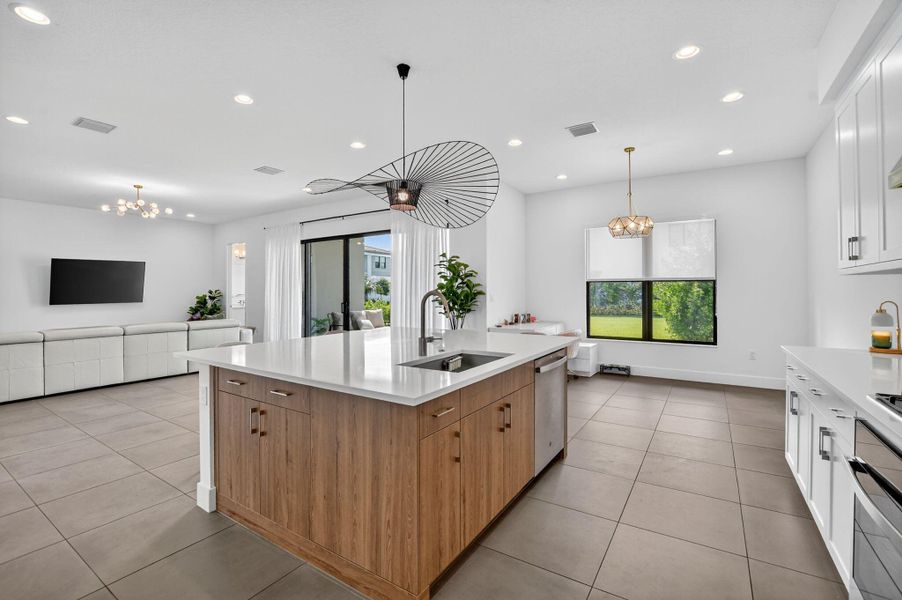 Furnished interior view inside a new home in , Boca Raton (Image 31).