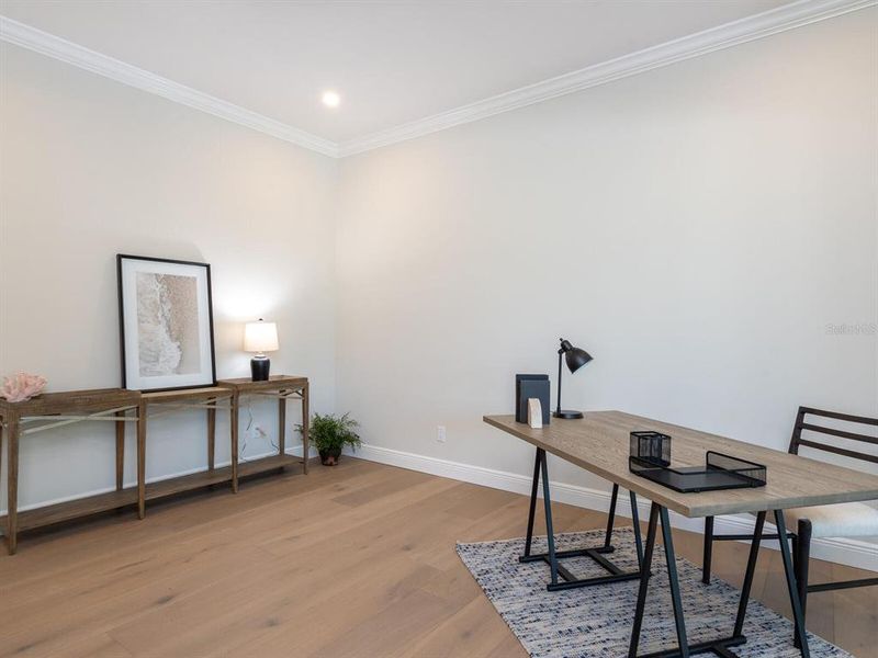 Furnished interior view inside a new home in , Sarasota (Image 15).