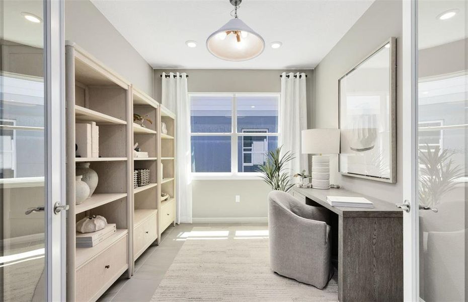 Furnished interior view inside a new home in Riverwood, Zephyrhills (Image 13).