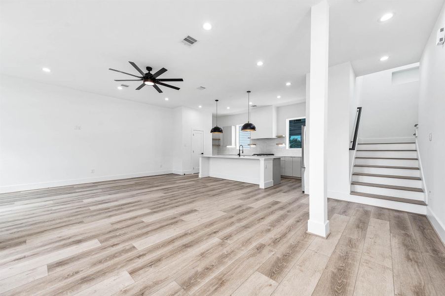 Spacious, unfurnished interior of a new home in , Houston (Image 17). Spacious, unfurnished interior of a new home in , Houston (Image 17).