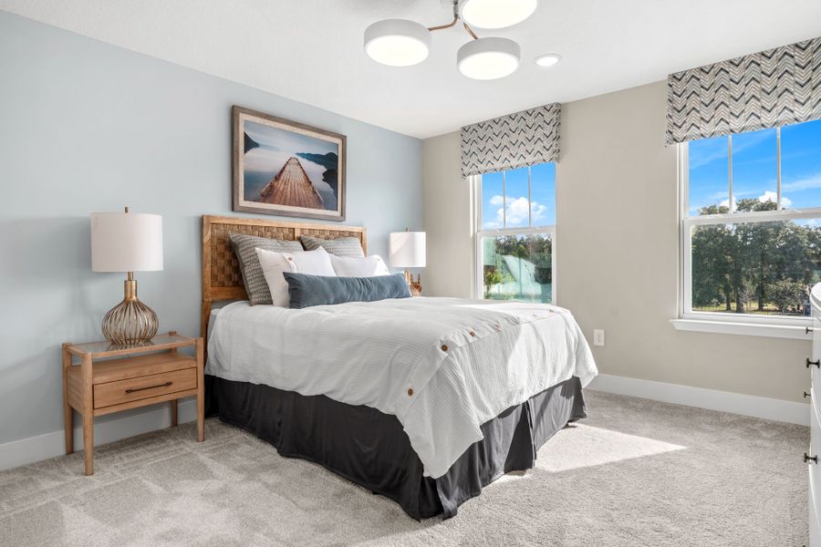 Representative furnished interior of a home built from the Paxton by Hartizen Homes in Eden Crest, Apopka (Image 44).