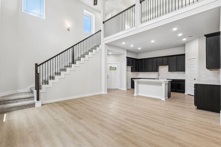 Spacious, unfurnished interior of a new home in Granger Pines, Conroe (Image 17). Spacious, unfurnished interior of a new home in Granger Pines, Conroe (Image 17).