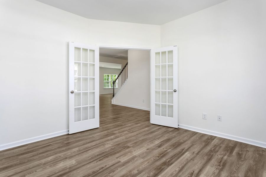 Representative unfurnished interior of a home built from the Fairfield by Keystone Homes NC in Royal Pines, Trinity (Image 22).
