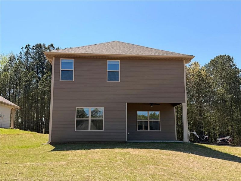 Exterior details and patio area of a home in Magnolia Villas, Cornelia (Image 3).
