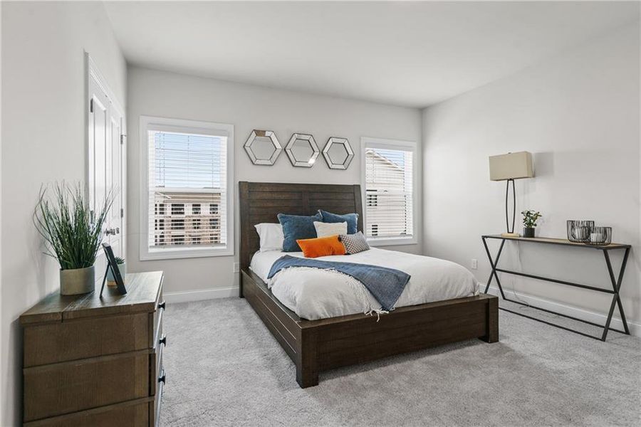 Furnished interior view inside a new home in Promenade at Sawnee Village, Cumming (Image 42). Furnished interior view inside a new home in Promenade at Sawnee Village, Cumming (Image 42).