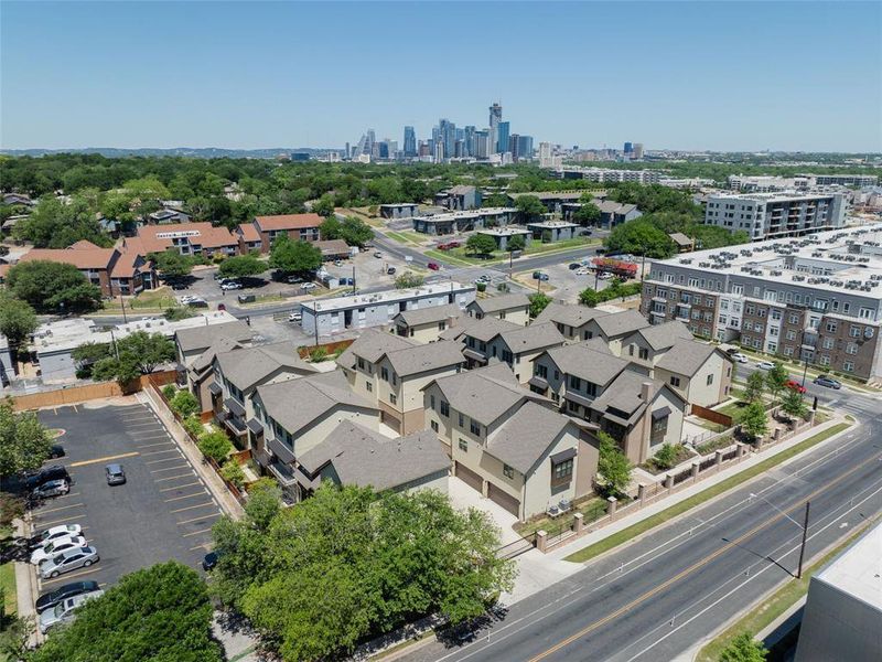 Front exterior of a new home in , Austin, TX, highlighting curb appeal (Image 28).