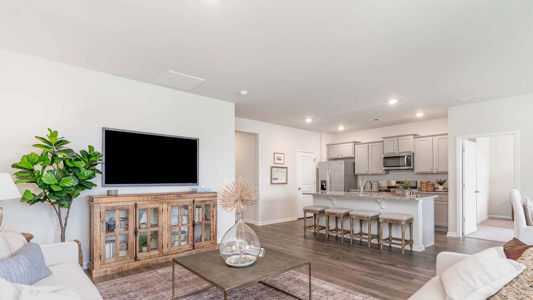 Furnished interior view inside a new home in The Reserve at Wild Horse, Conway (Image 10).