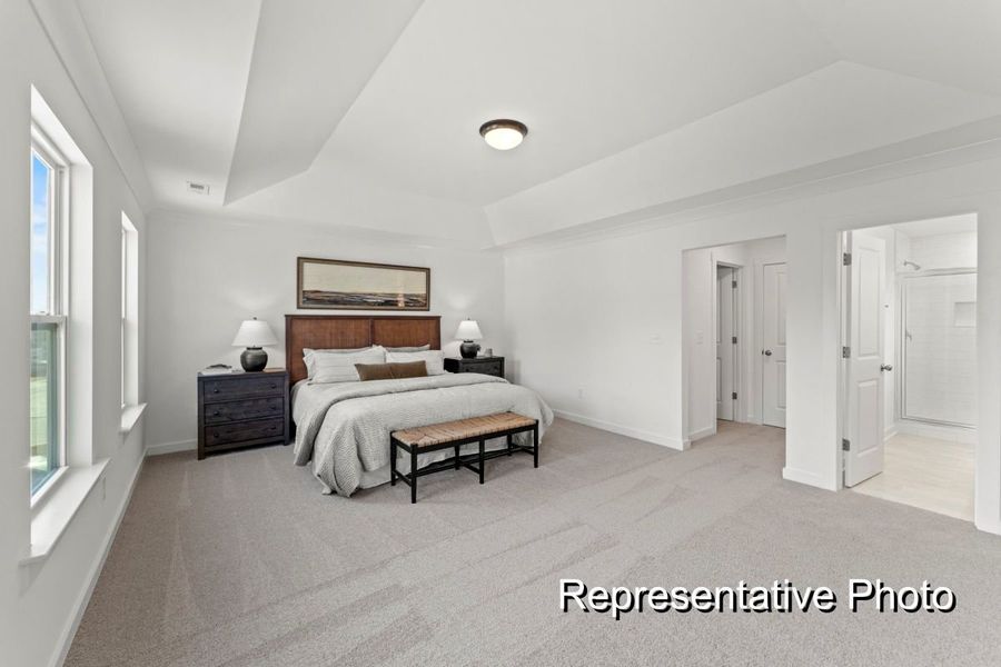Furnished interior view inside a new home in Benson Village, Benson (Image 11).