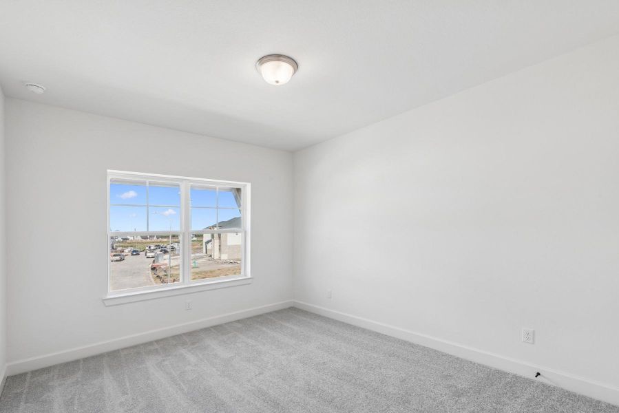 Spacious, unfurnished interior of a new home in Brookewater 55’ Homesites, Rosenberg (Image 23).