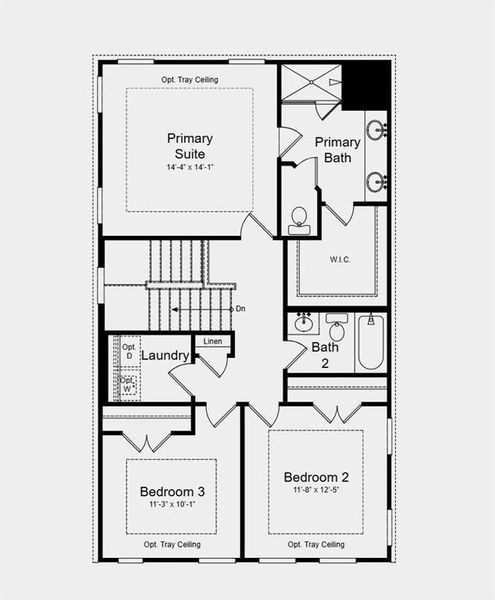 2D floor plan layout of this home in Rosewood Farm, Lawrenceville, GA (Image 21). 2D floor plan layout of this home in Rosewood Farm, Lawrenceville, GA (Image 21).