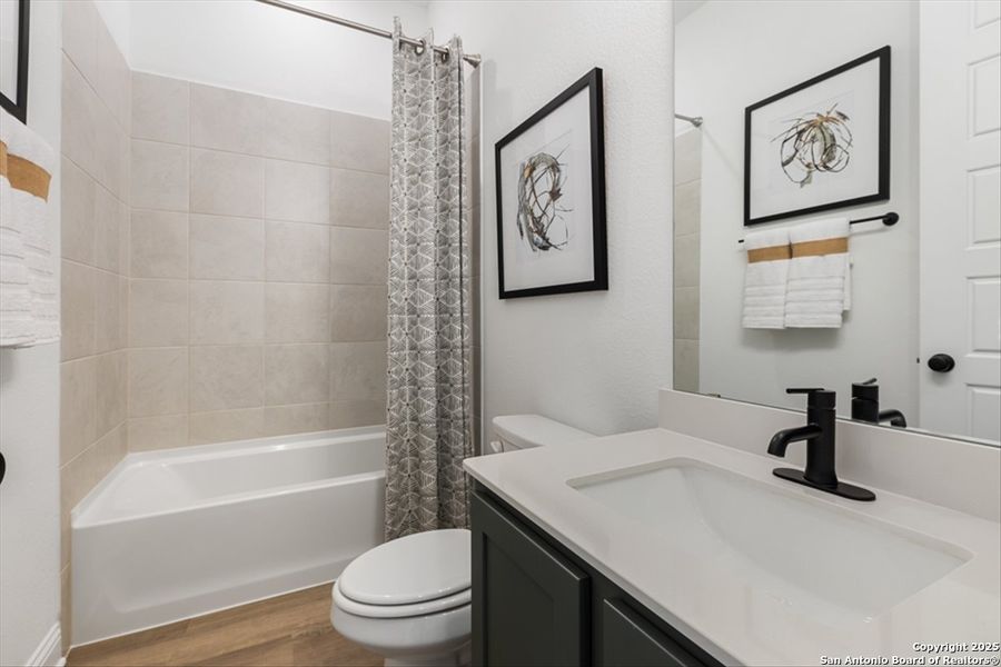 Furnished interior view inside a new home in Vista Ridge, Live Oak (Image 23).