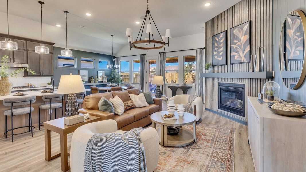 Model home photos of similar floorplans, not pictures of actual home.