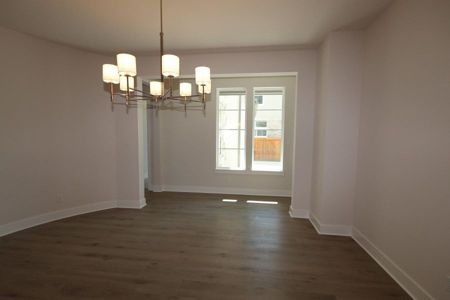 Spacious, unfurnished interior of a new home in Dunham Pointe, Cypress (Image 15).