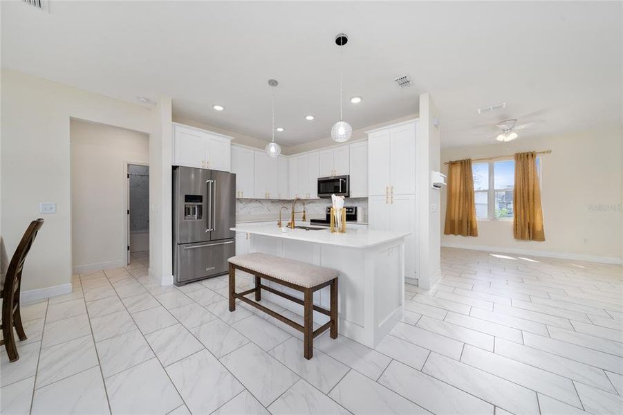 Furnished interior view inside a new home in , Ocala (Image 17).