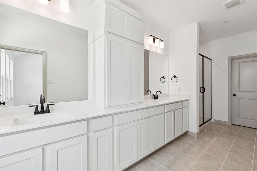 Furnished interior view inside a new home in The Village at Midtowne, Midlothian (Image 5).