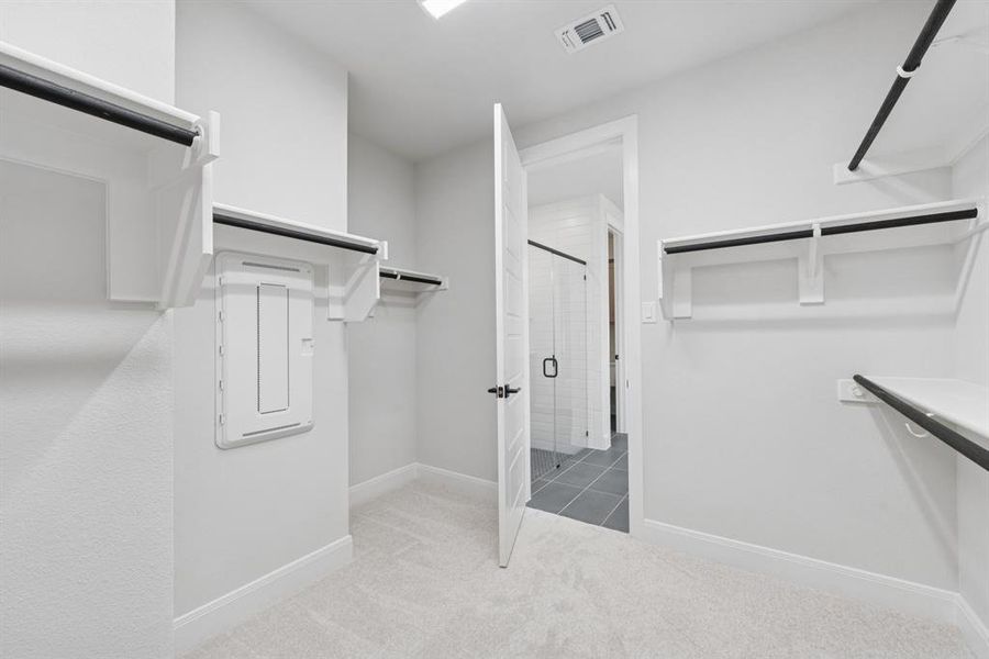 Spacious, unfurnished interior of a new home in South Pointe Cottage Series, Mansfield (Image 33). Spacious, unfurnished interior of a new home in South Pointe Cottage Series, Mansfield (Image 33).