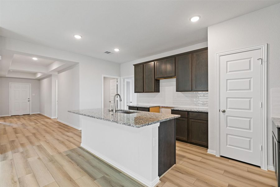 Furnished interior view inside a new home in Oakwood Estates, Waller (Image 6).