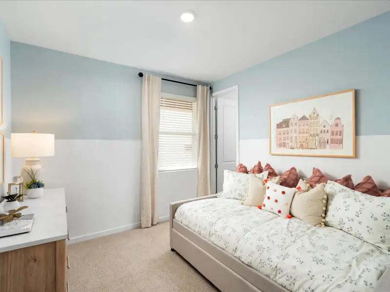 Furnished interior view inside a new home in Mountain View Estates Signature Series, Buckeye (Image 15).