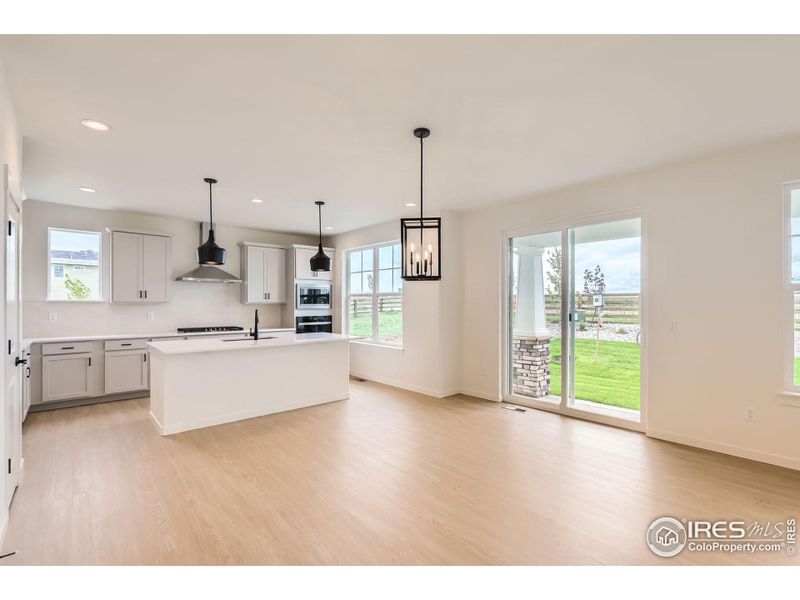 Furnished interior view inside a new home in Barefoot Lakes, Longmont (Image 8).