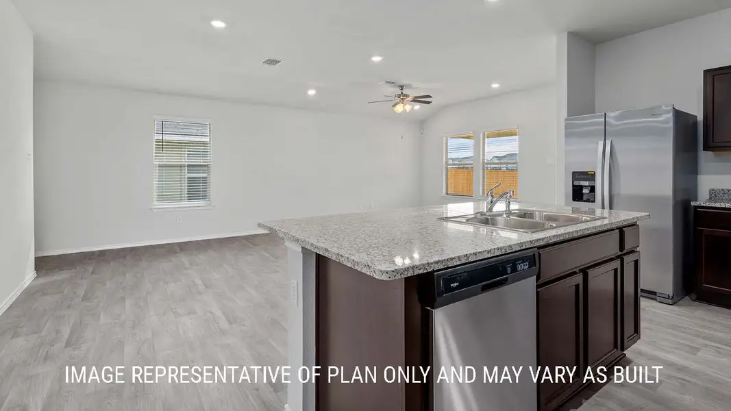 Furnished interior view inside a new home in Eastern Wells, Jarrell (Image 4).