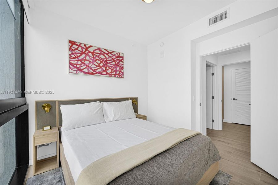 Furnished interior view inside a new home in , Miami (Image 20).